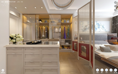 美式经典四居住宅装修实景赏析 绿城熙园190平空间设计解析